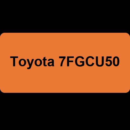 Toyota 7FGCU50